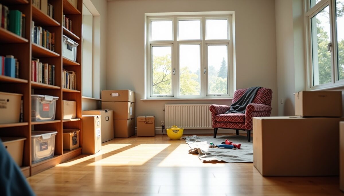 Comment organiser le rangement de vos affaires pendant les travaux à la maison ?