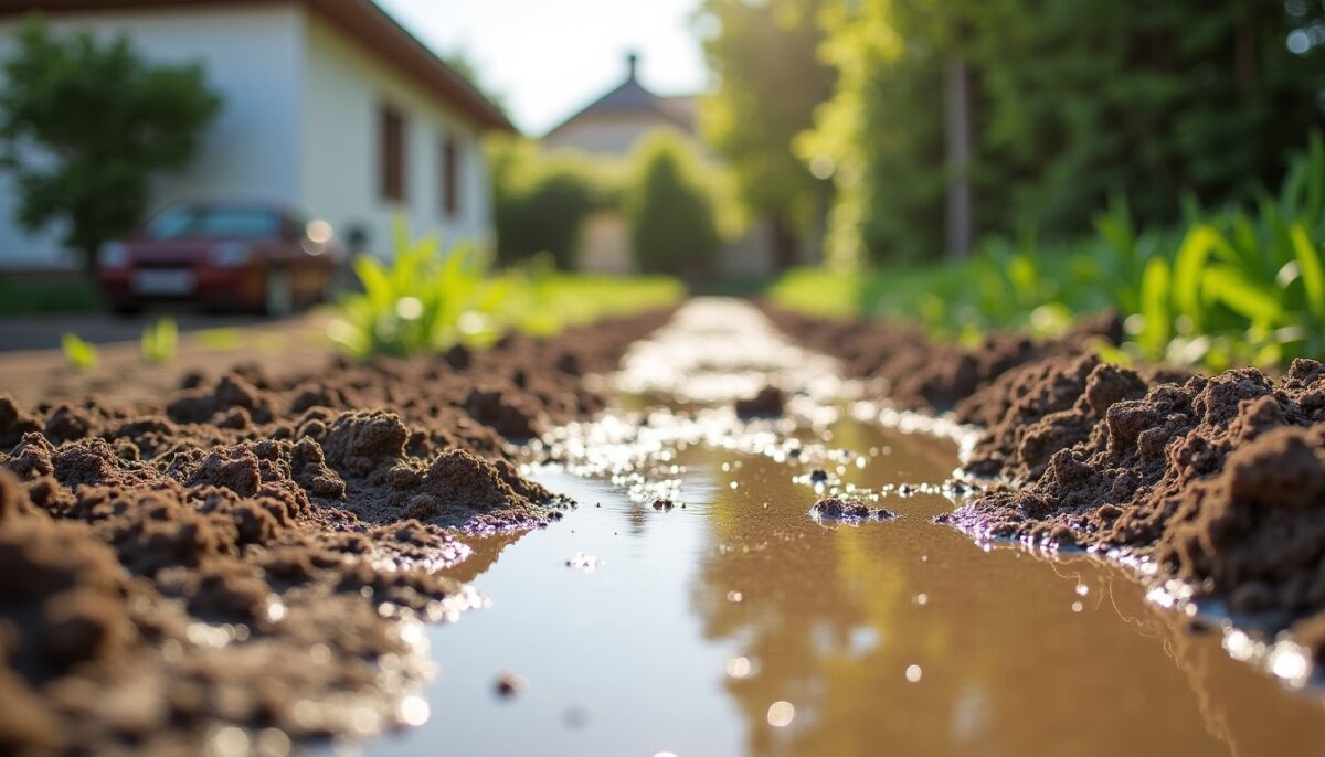 Comment installer un trottoir périphérique sur sol argileux pour sécuriser les fondations de votre maison