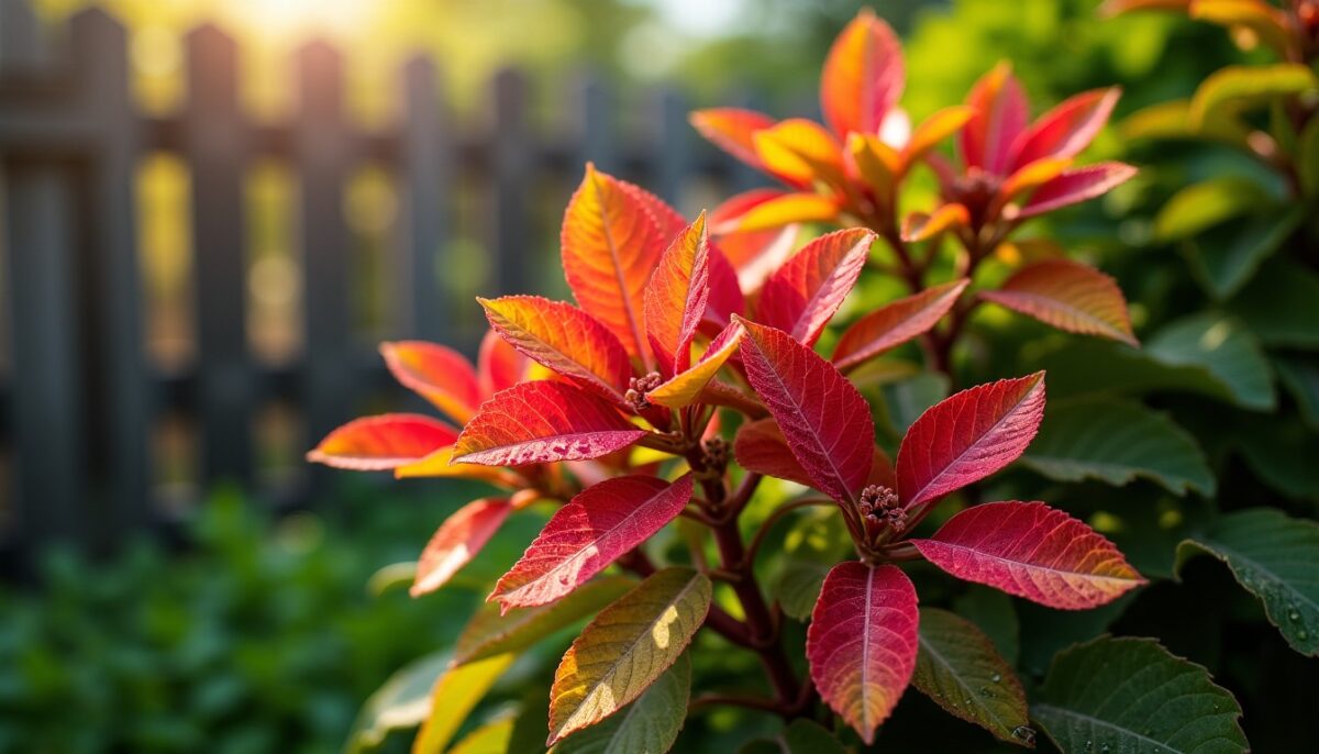 Photinia : comprendre le jaunissement des feuilles et les solutions efficaces