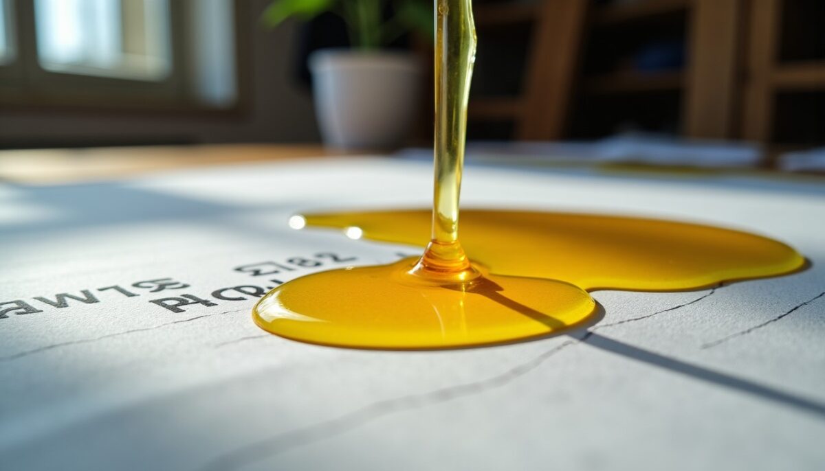 Huile de lin sur plan de travail stratifié : atout ou risque pour votre surface ?