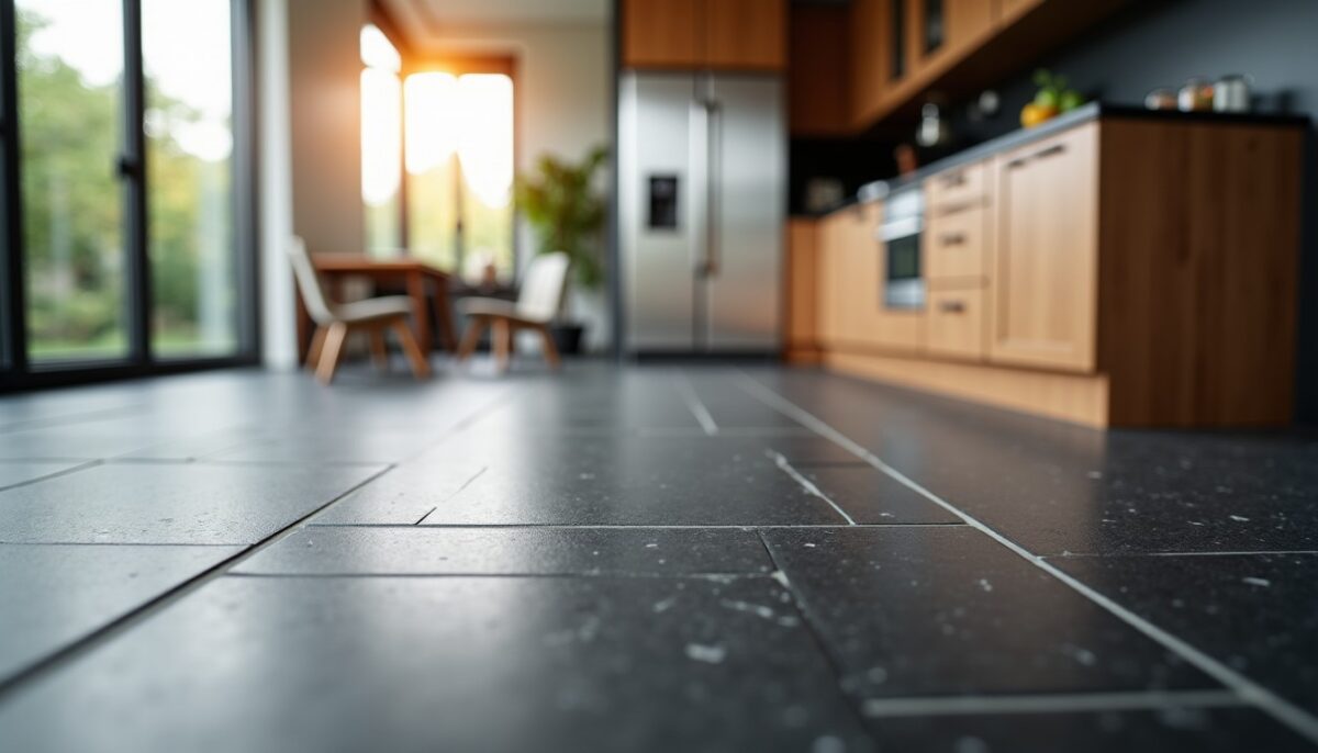 Carrelage anthracite : comprendre l'apparition des traces et les méthodes efficaces pour les éliminer