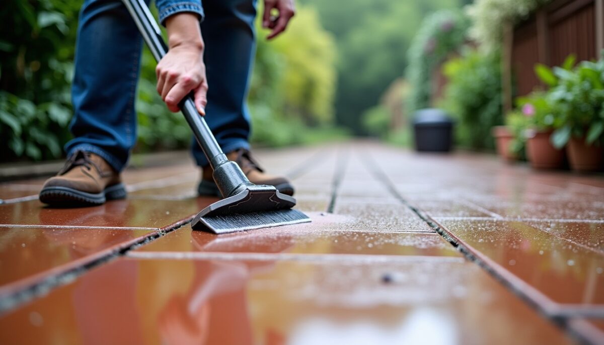 Combien de temps faut-il pour sécher un joint de carrelage extérieur sous la pluie ?
