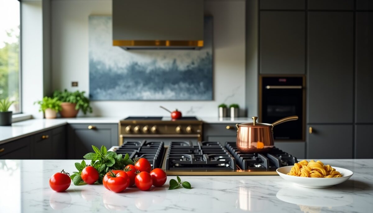 L’attrait irrésistible des cuisines italiennes haut de gamme : entre design et excellence culinaire
