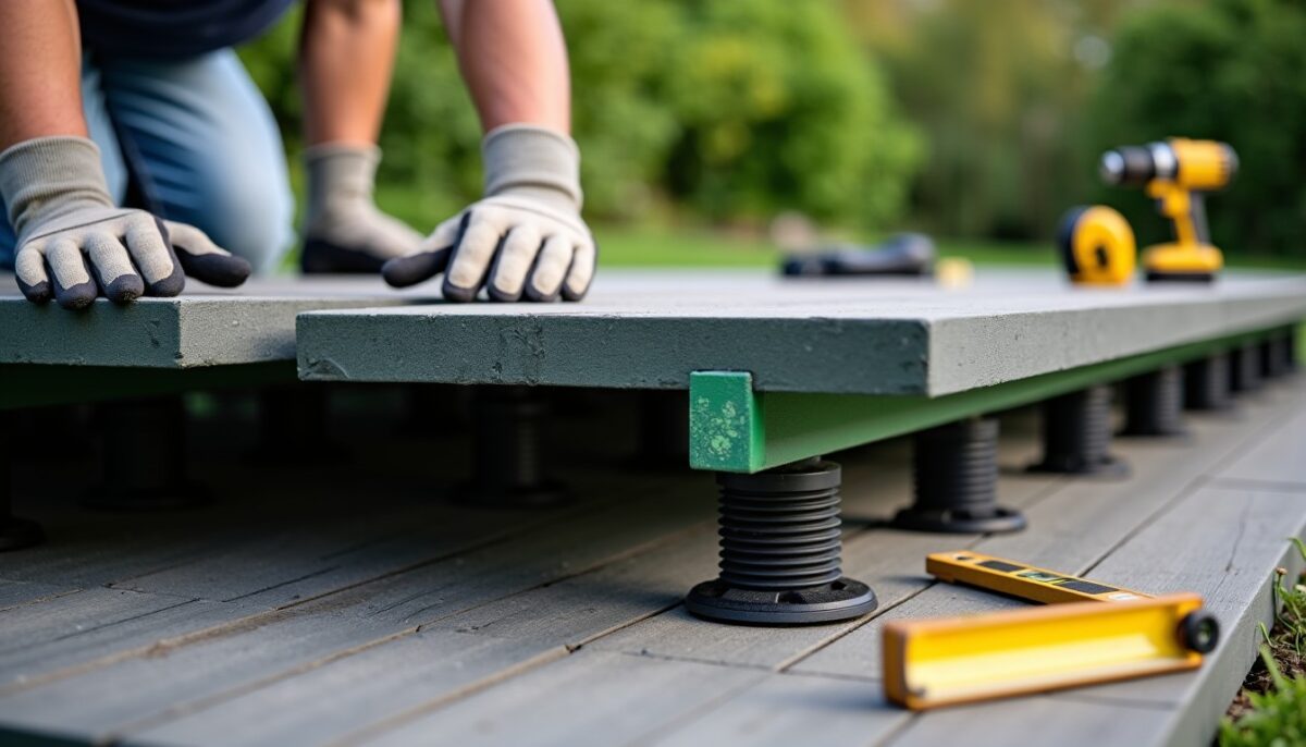 Terrasse en composite sur plots : les clés pour bâtir une structure solide et pérenne