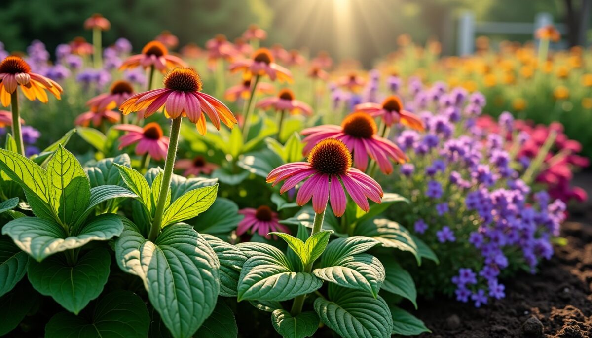 Découvrez les fleurs vivaces qui garantissent une floraison durable tout au long de la saison