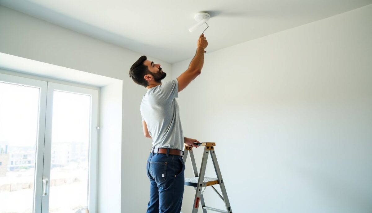 Astuces pour peindre un plafond parfaitement sans traces